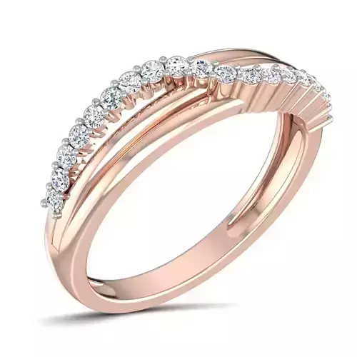 Women Diamond Ring 3dm render details 3D print model