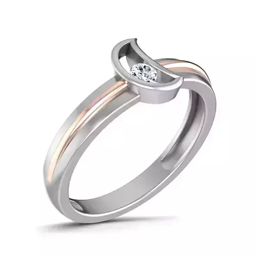 Women Diamond Ring 3dm render details 3D print model