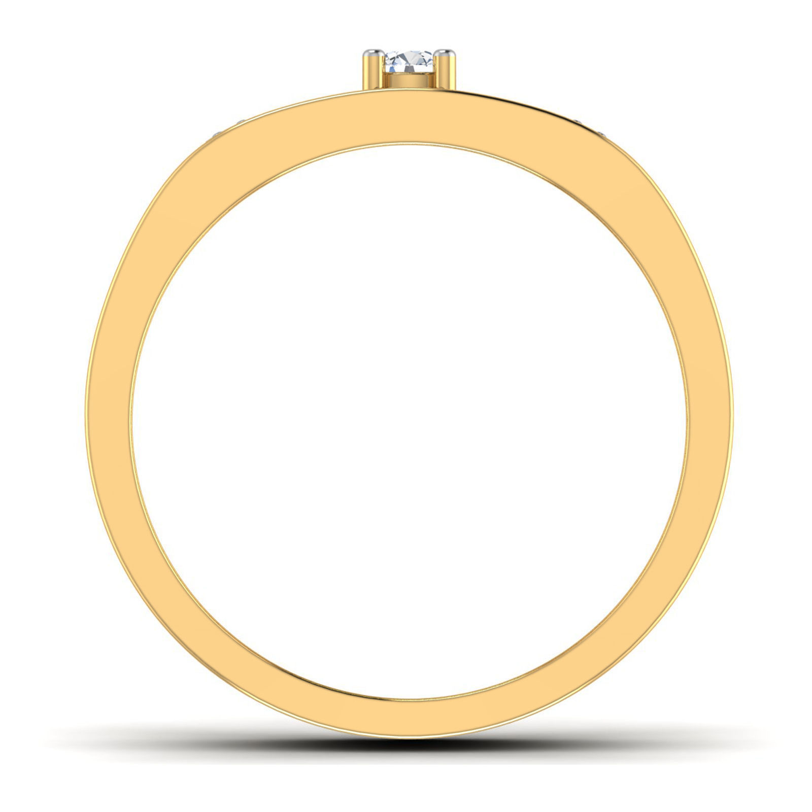 Gents Diamond Ring 3dm render details 3D print model_1