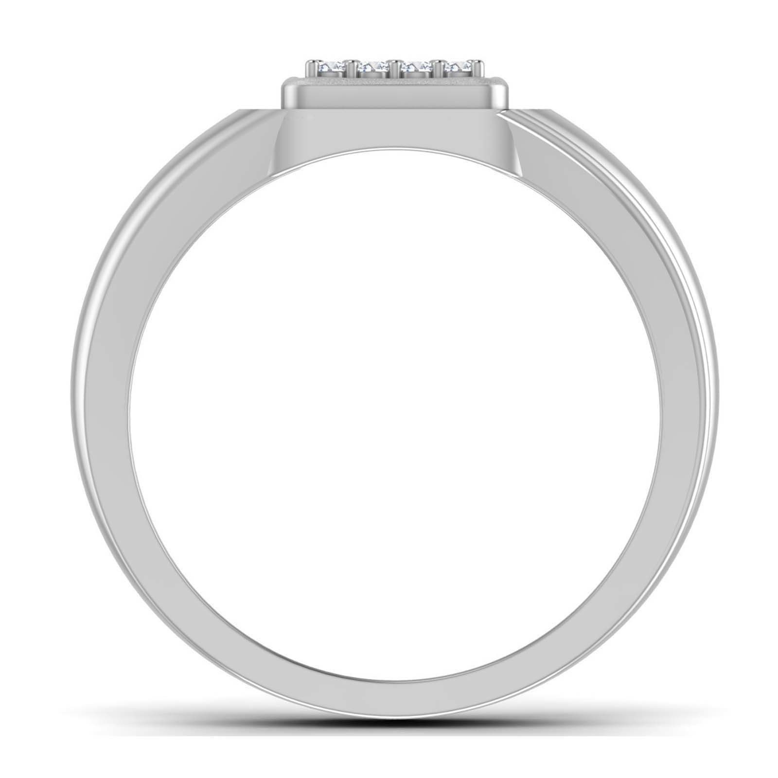 Gents Diamond Ring 3dm render details 3D print model_1