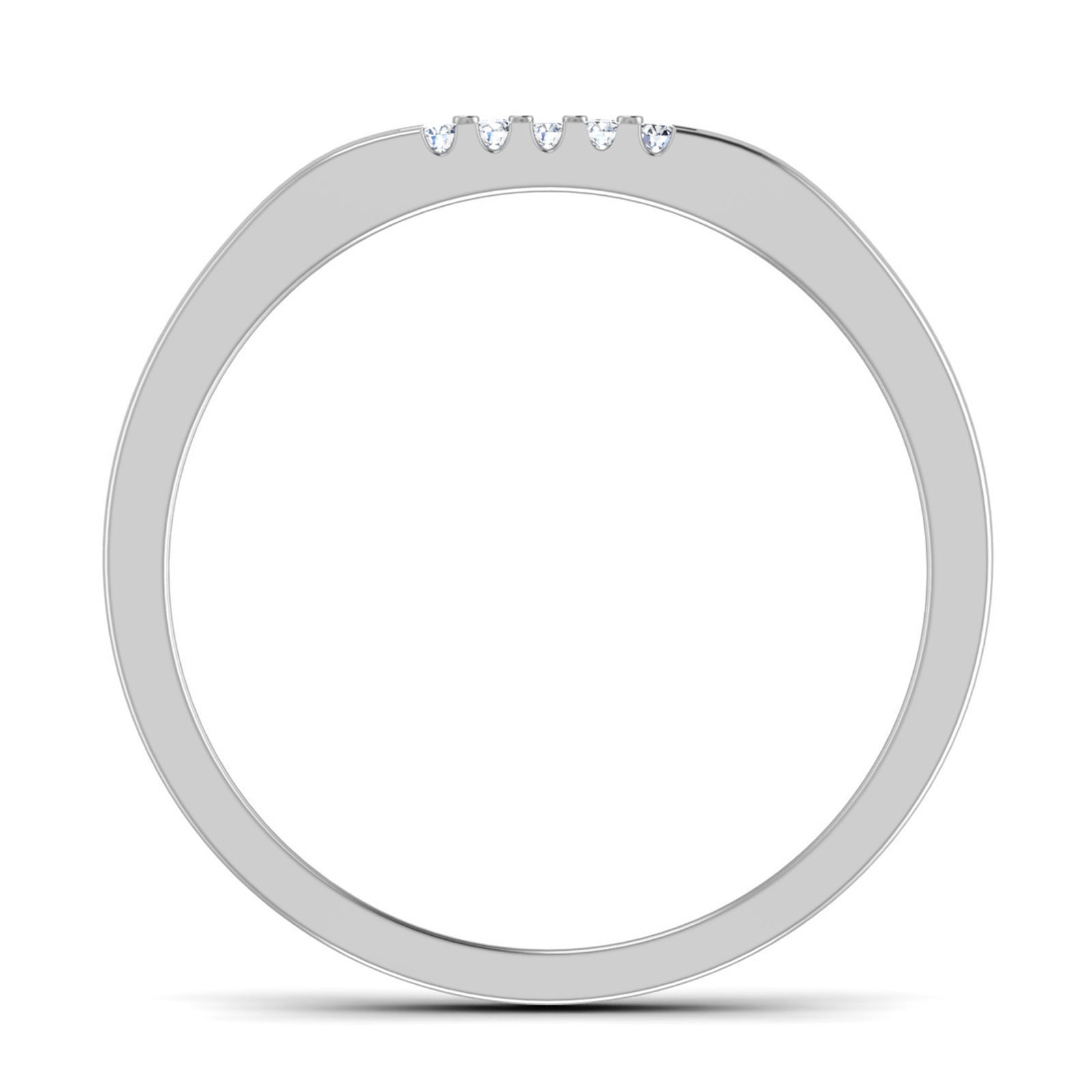 Gents Diamond Ring 3dm render details 3D print model_1