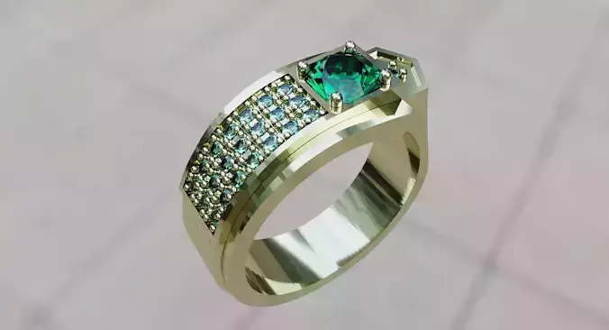 diamond tip ring