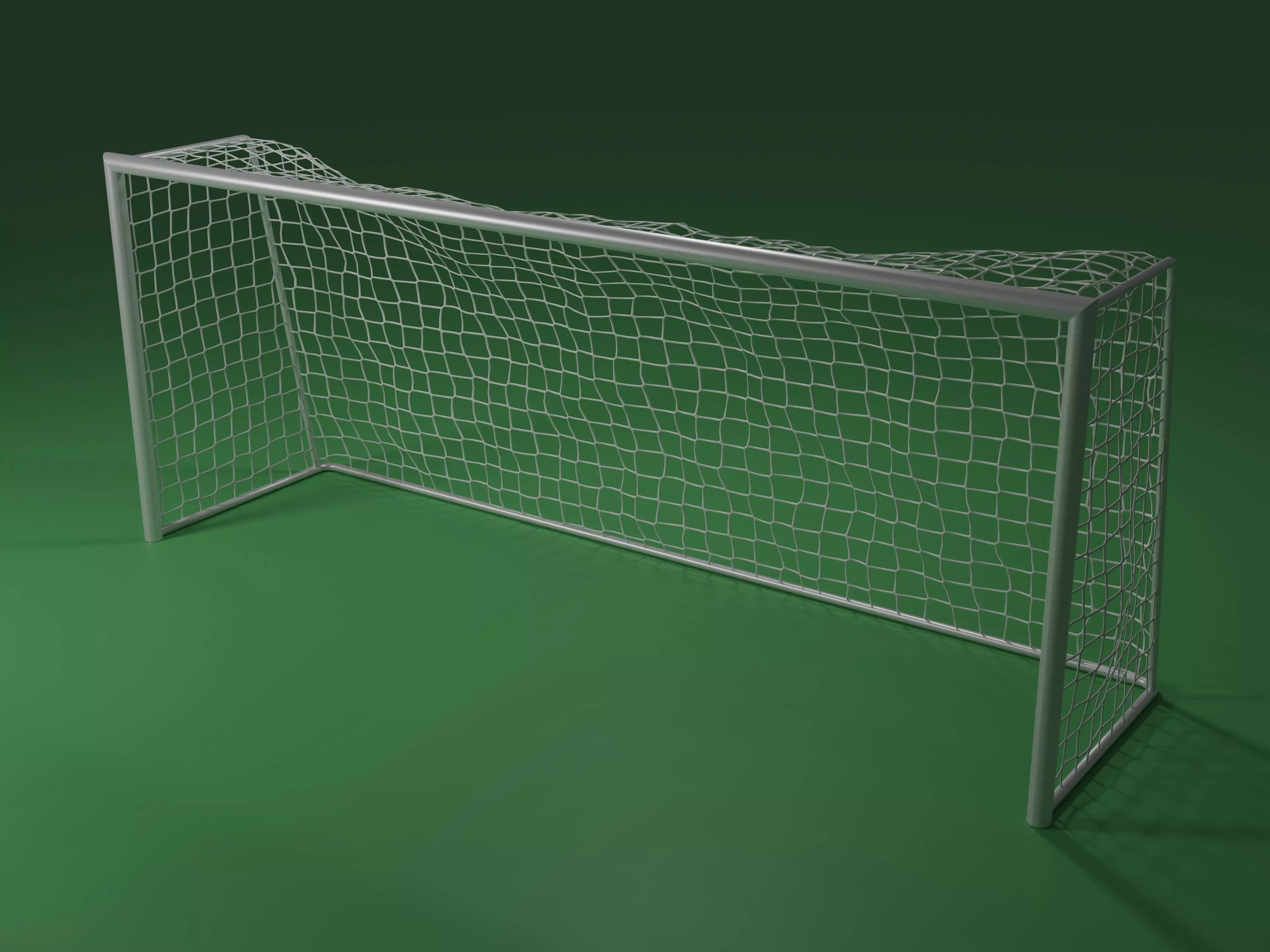 Soccer Football Goal Low-poly 3D model