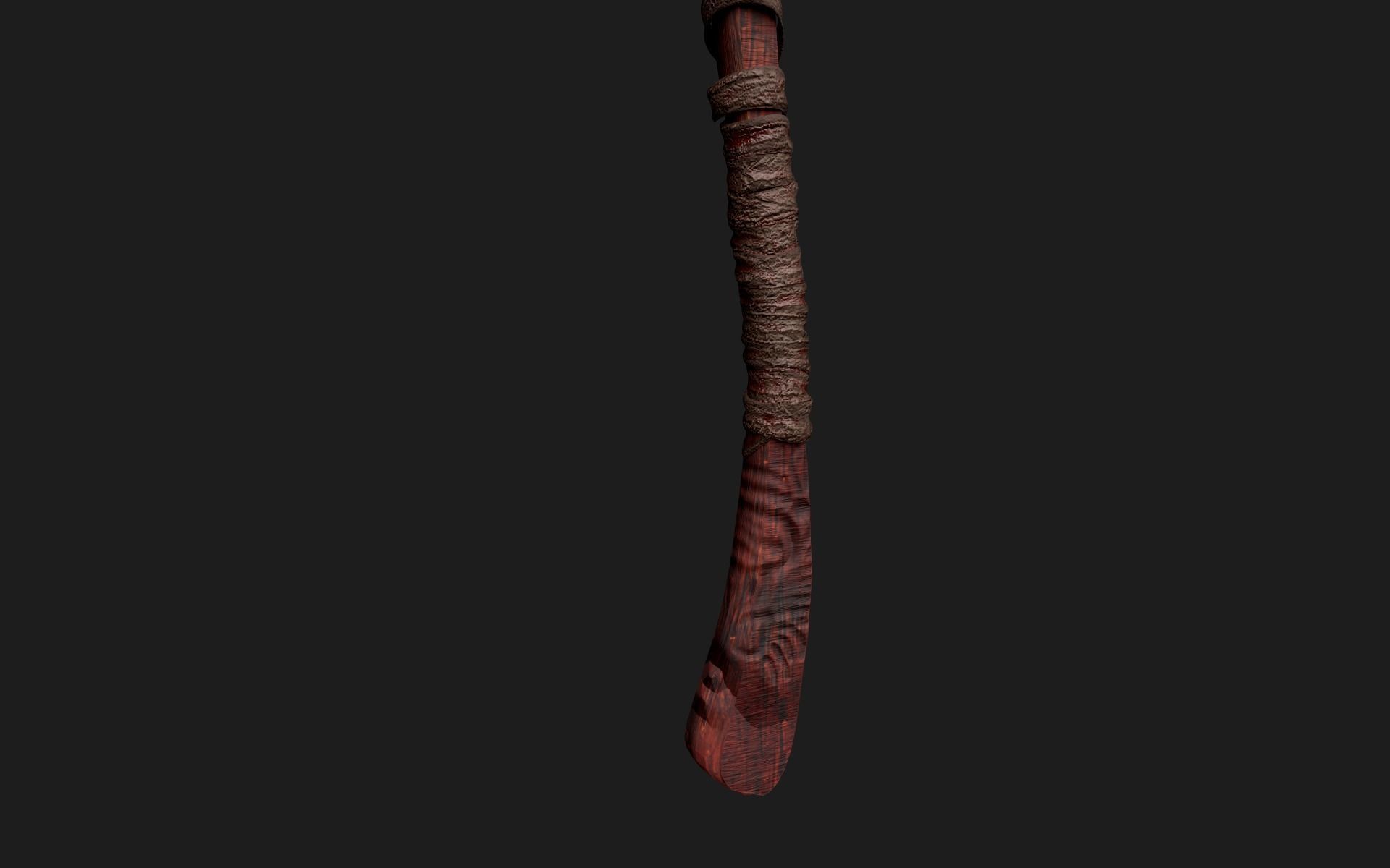 Leviathan Axe Model  Low-poly 3D model_6