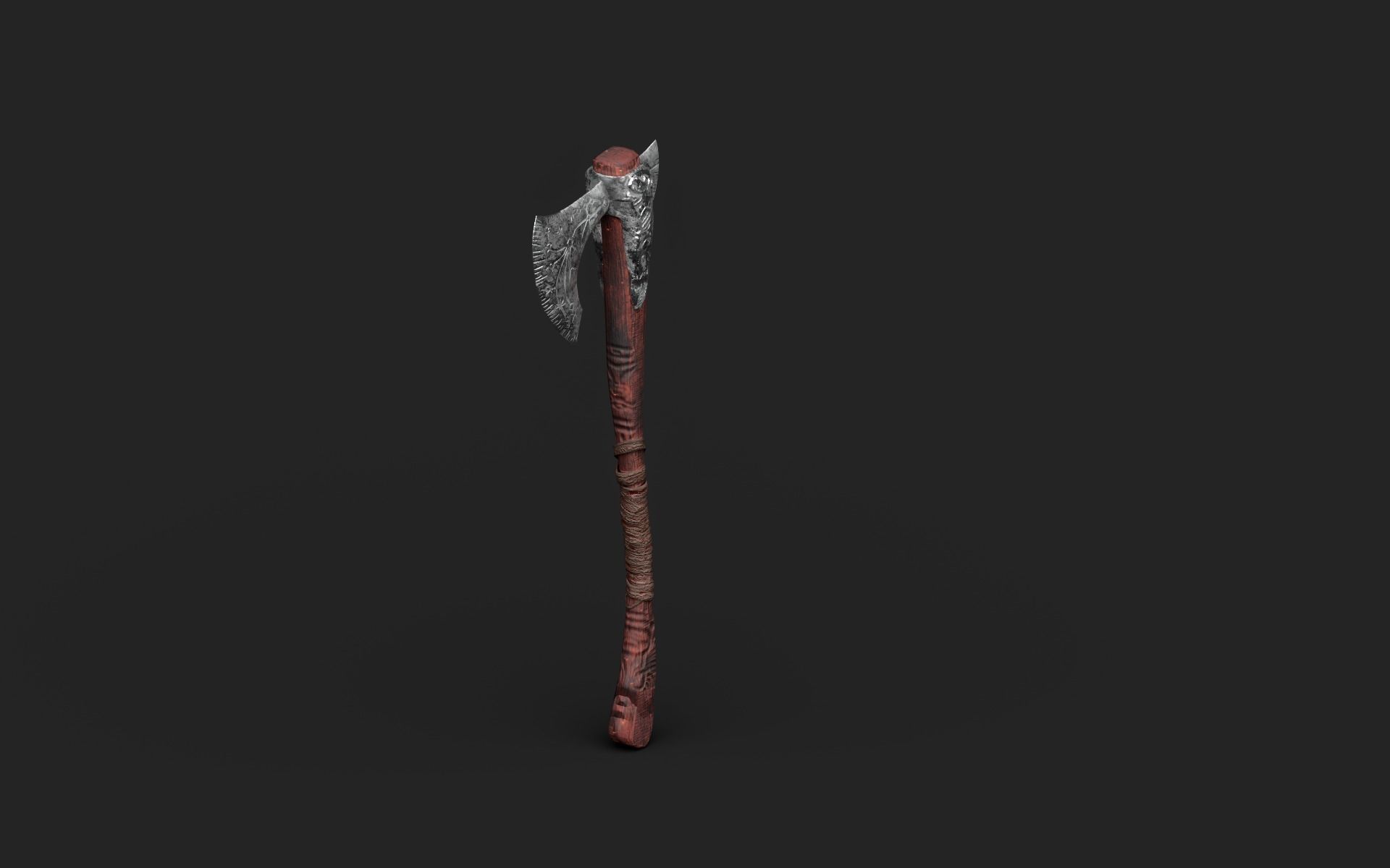 Leviathan Axe Model  Low-poly 3D model_10