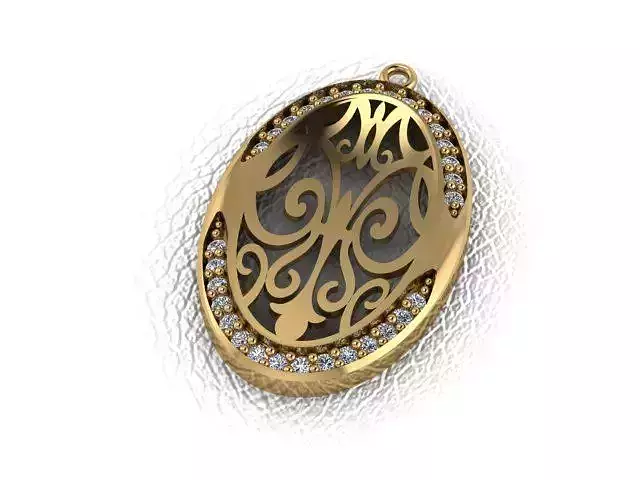 Oval Pendant