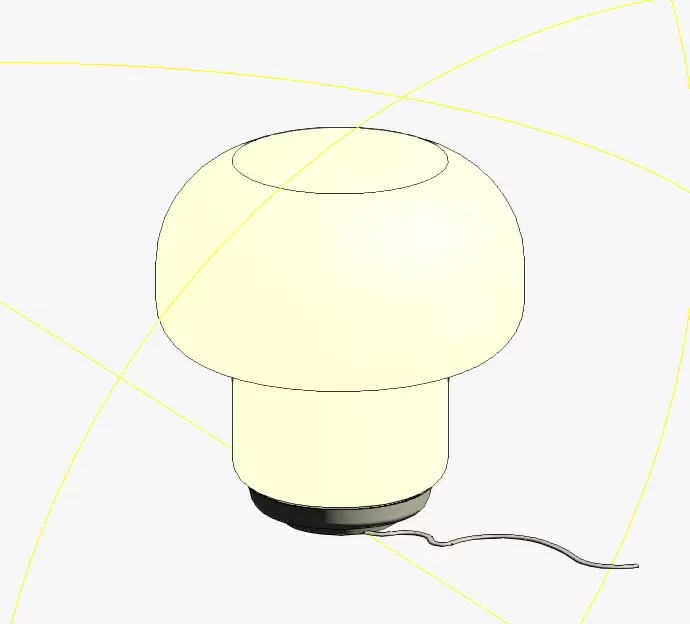 Tokabo Table Lamp Free 3D model