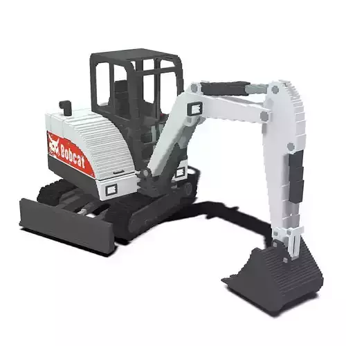 Voxel Bobcat Excavator