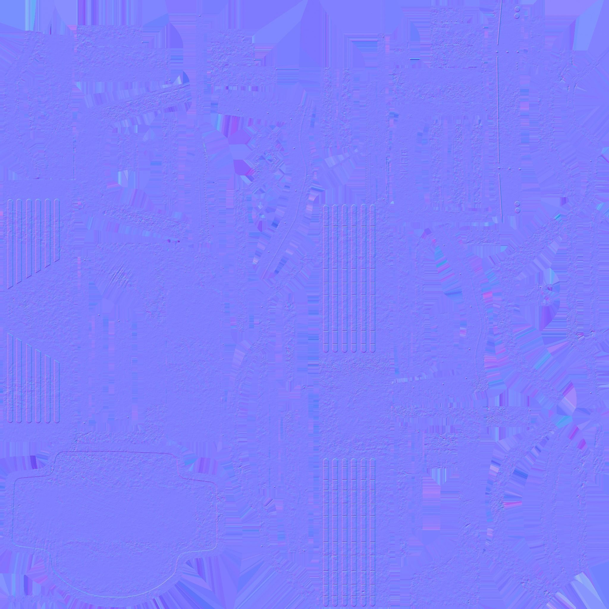 SciFi Bank A10 Abandoned - Sci Fi Exterior Design Low-poly 3D model_26