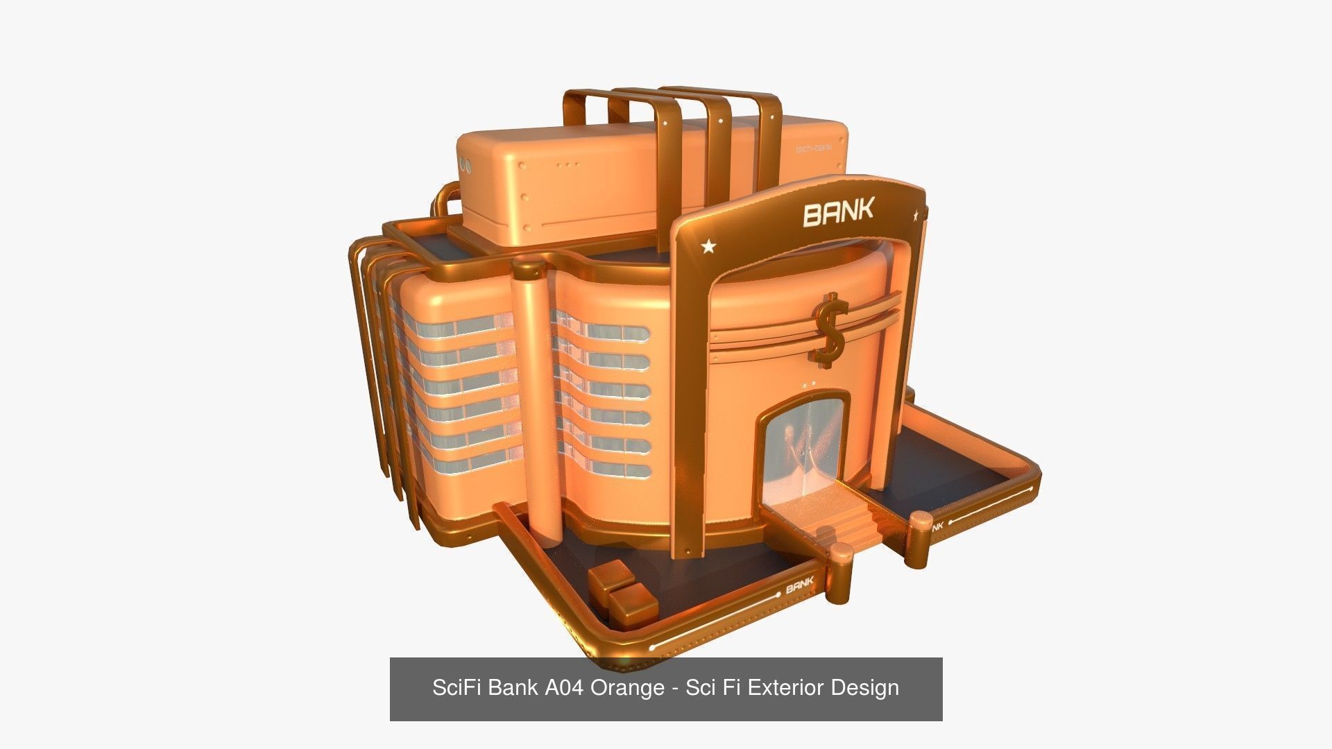 10 SciFi Banks A Collection - Sci Fi Exterior Design _7