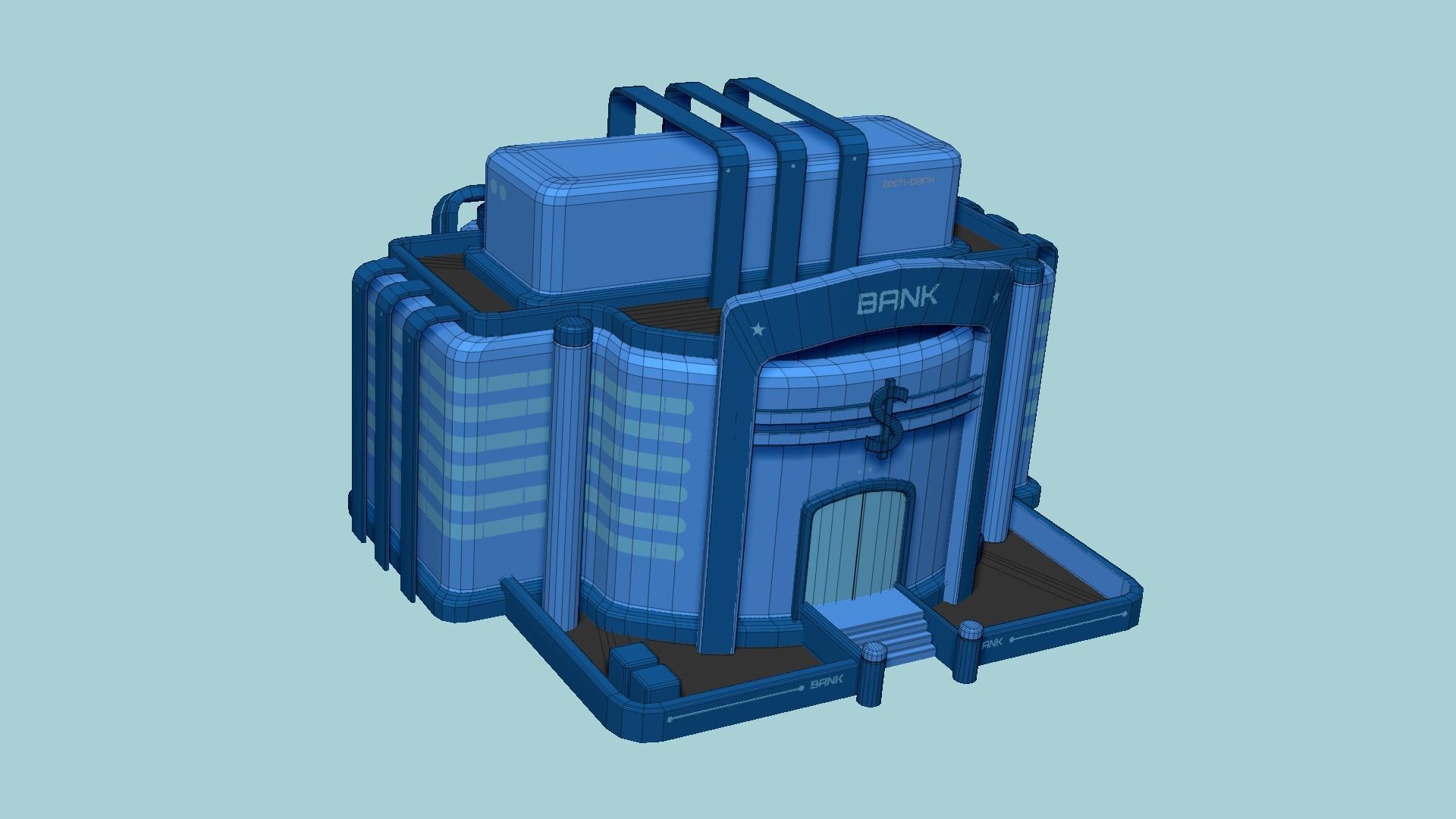 10 SciFi Banks A Collection - Sci Fi Exterior Design _86