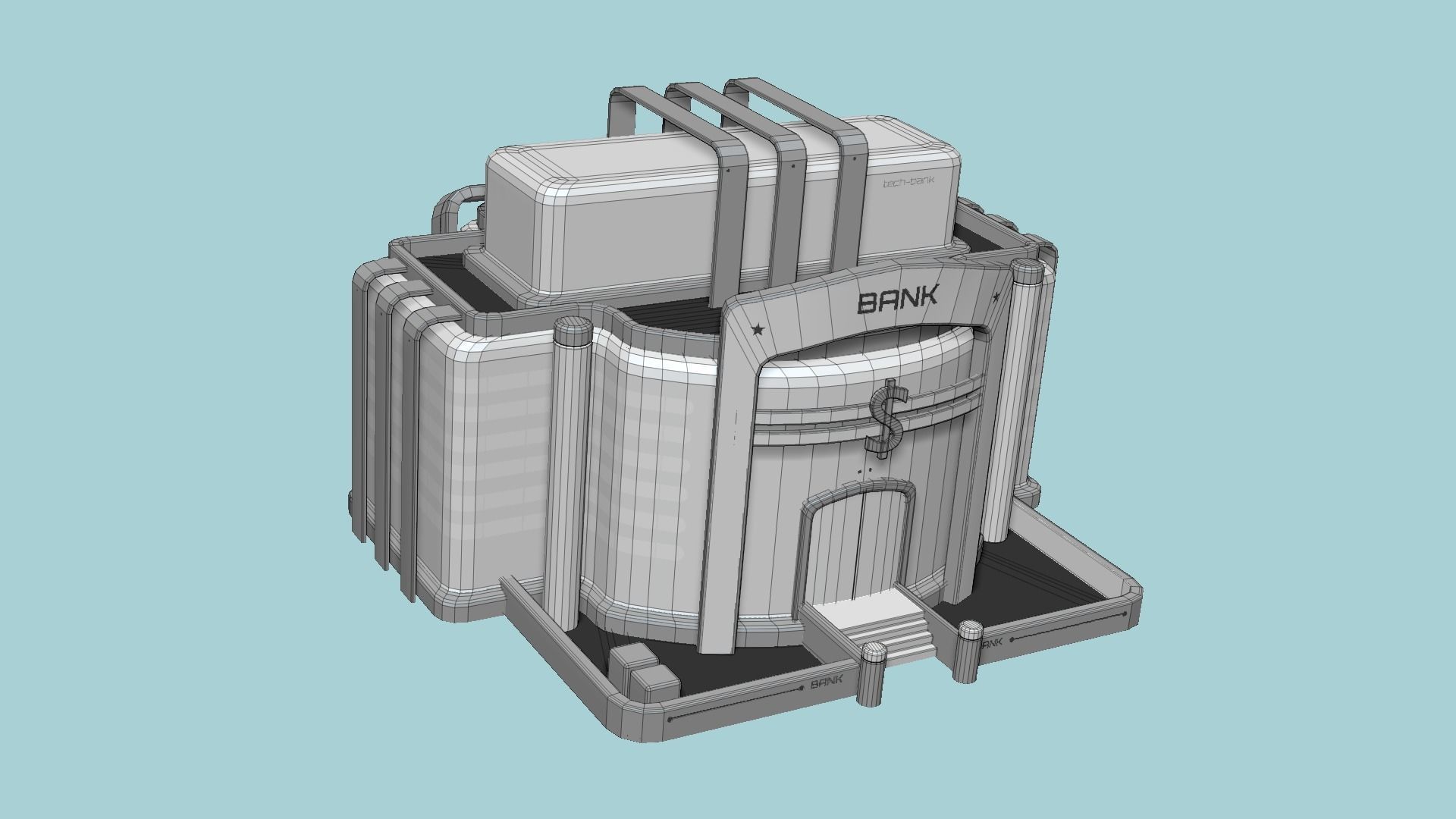 10 SciFi Banks A Collection - Sci Fi Exterior Design _76