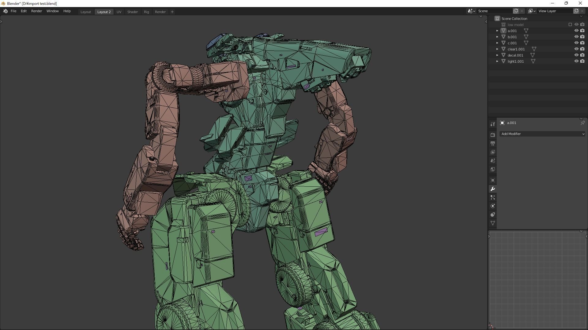 scifi-model555 robot 3D model_10