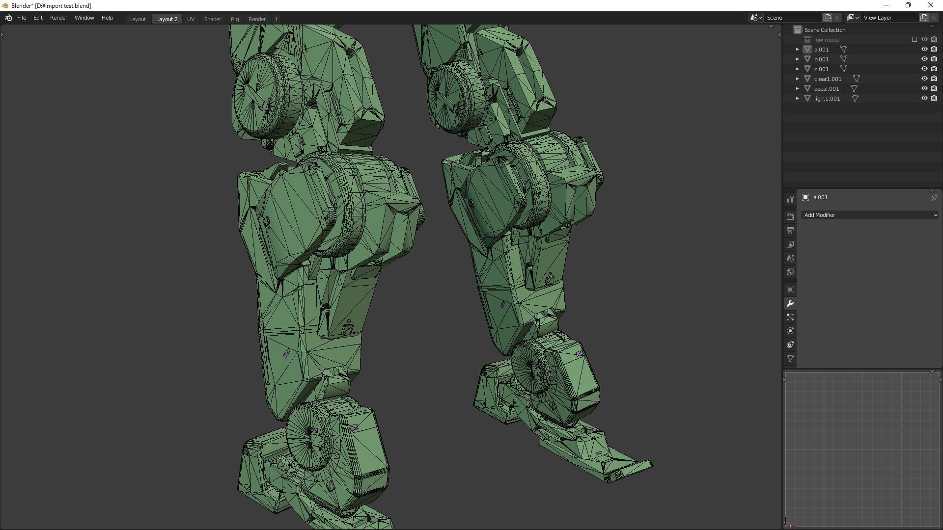 scifi-model555 robot 3D model_11