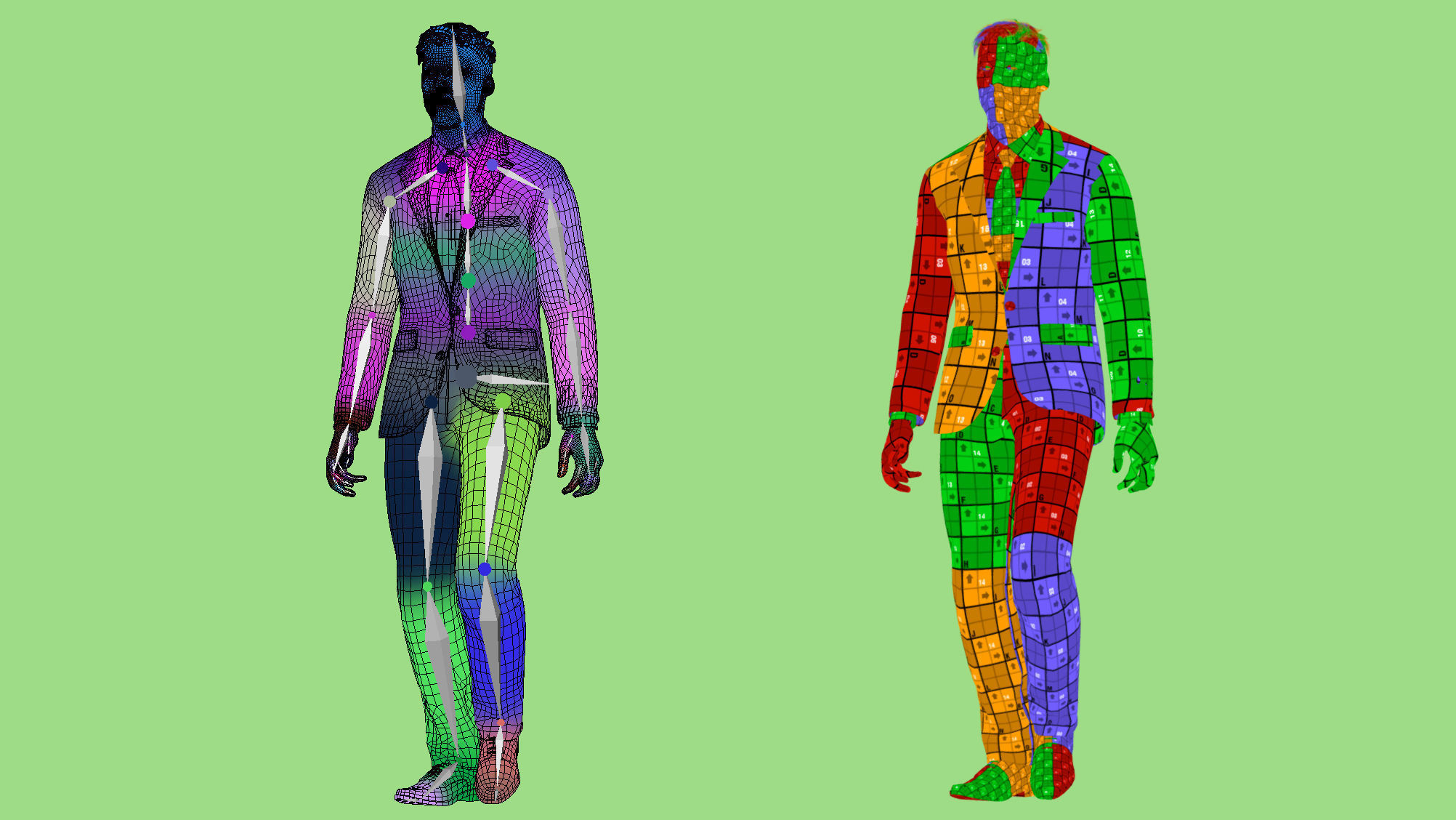 Rigged businessman 3D model_7