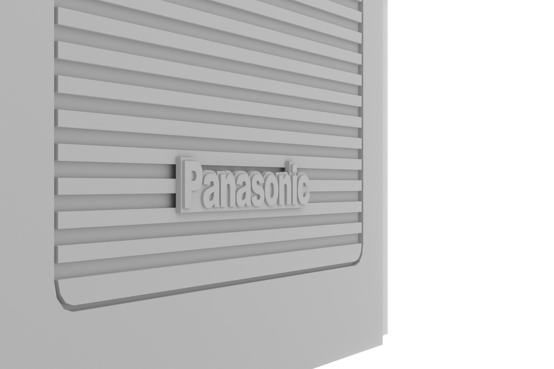 Vintage TV 3D model_13