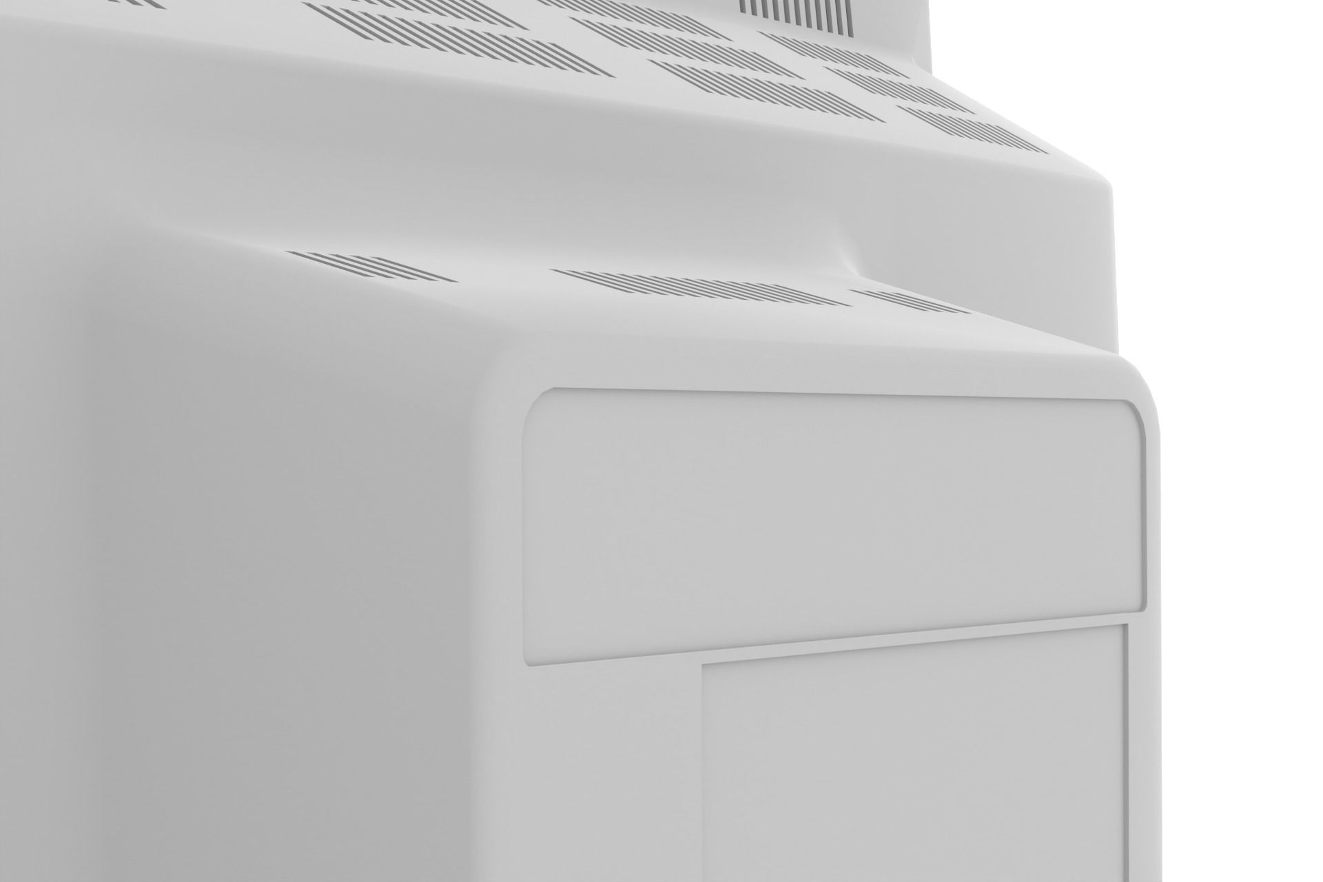 Vintage TV 3D model_15