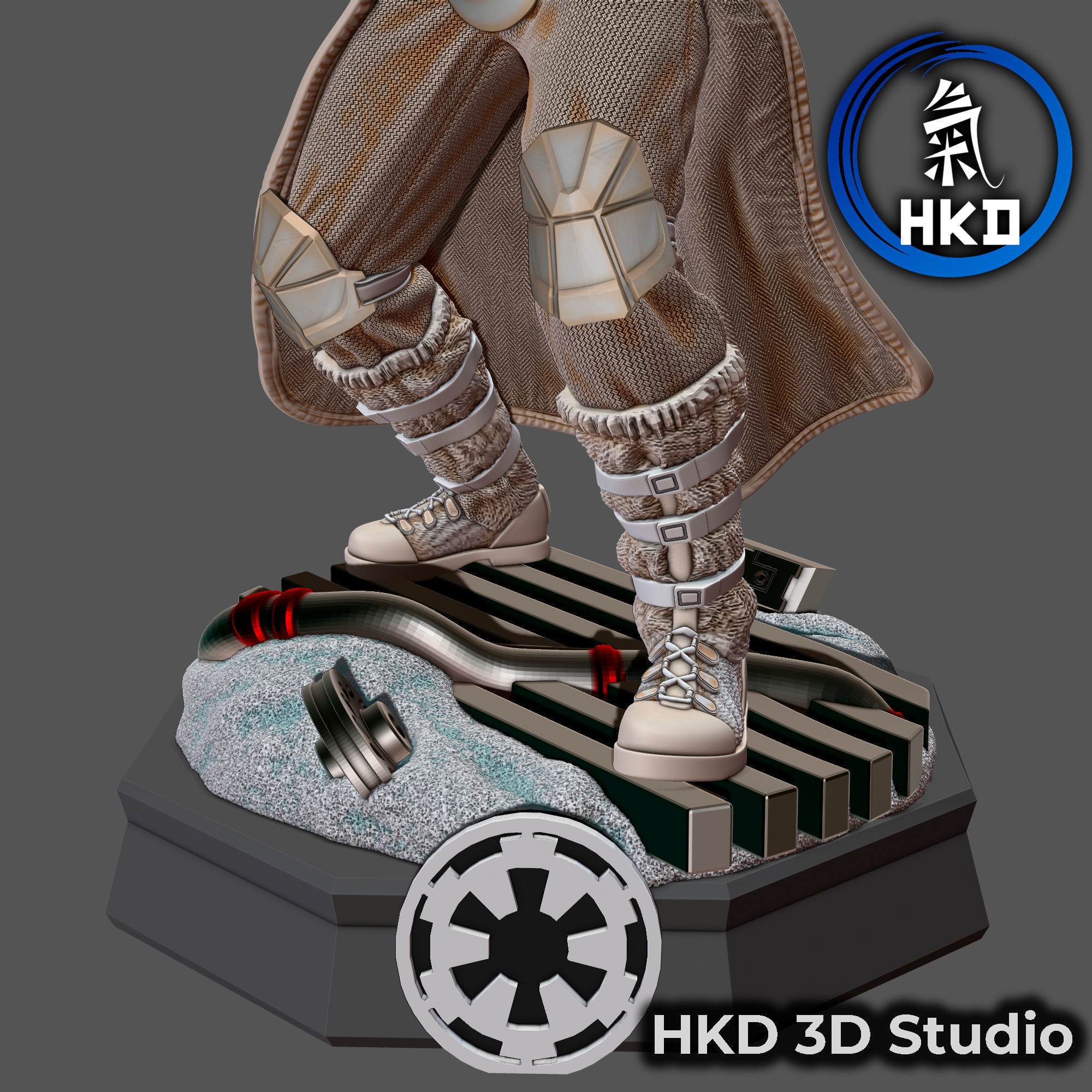 Star wars SnowTrooper Fanart  3D print model_11