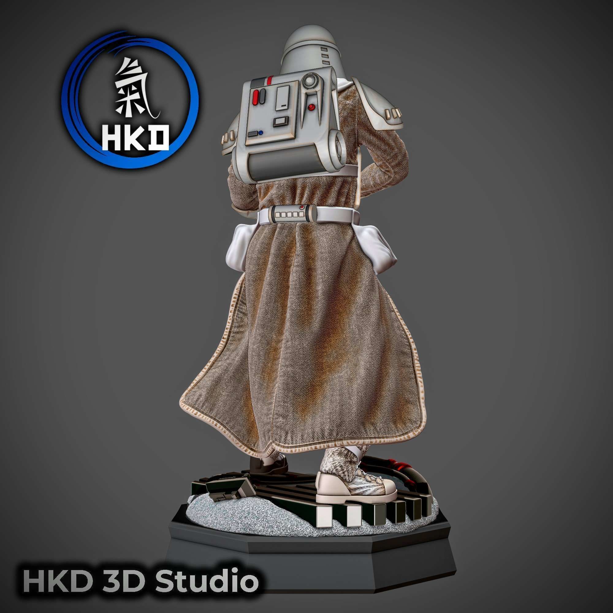 Star wars SnowTrooper Fanart  3D print model_7