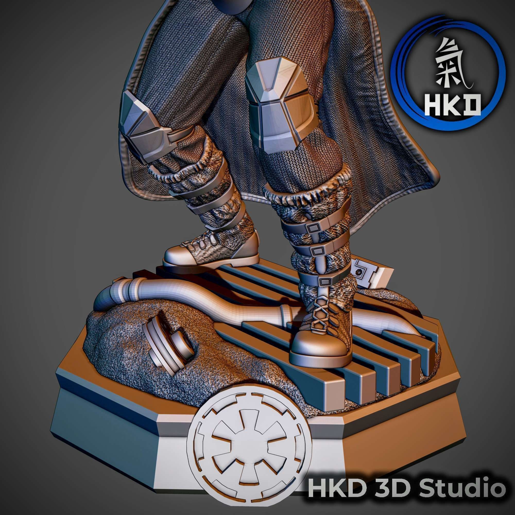 Star wars SnowTrooper Fanart  3D print model_12