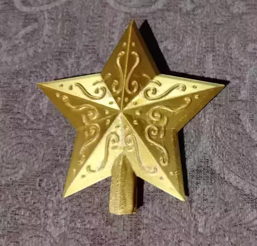 Christmas Tree Star Topper 3D print model