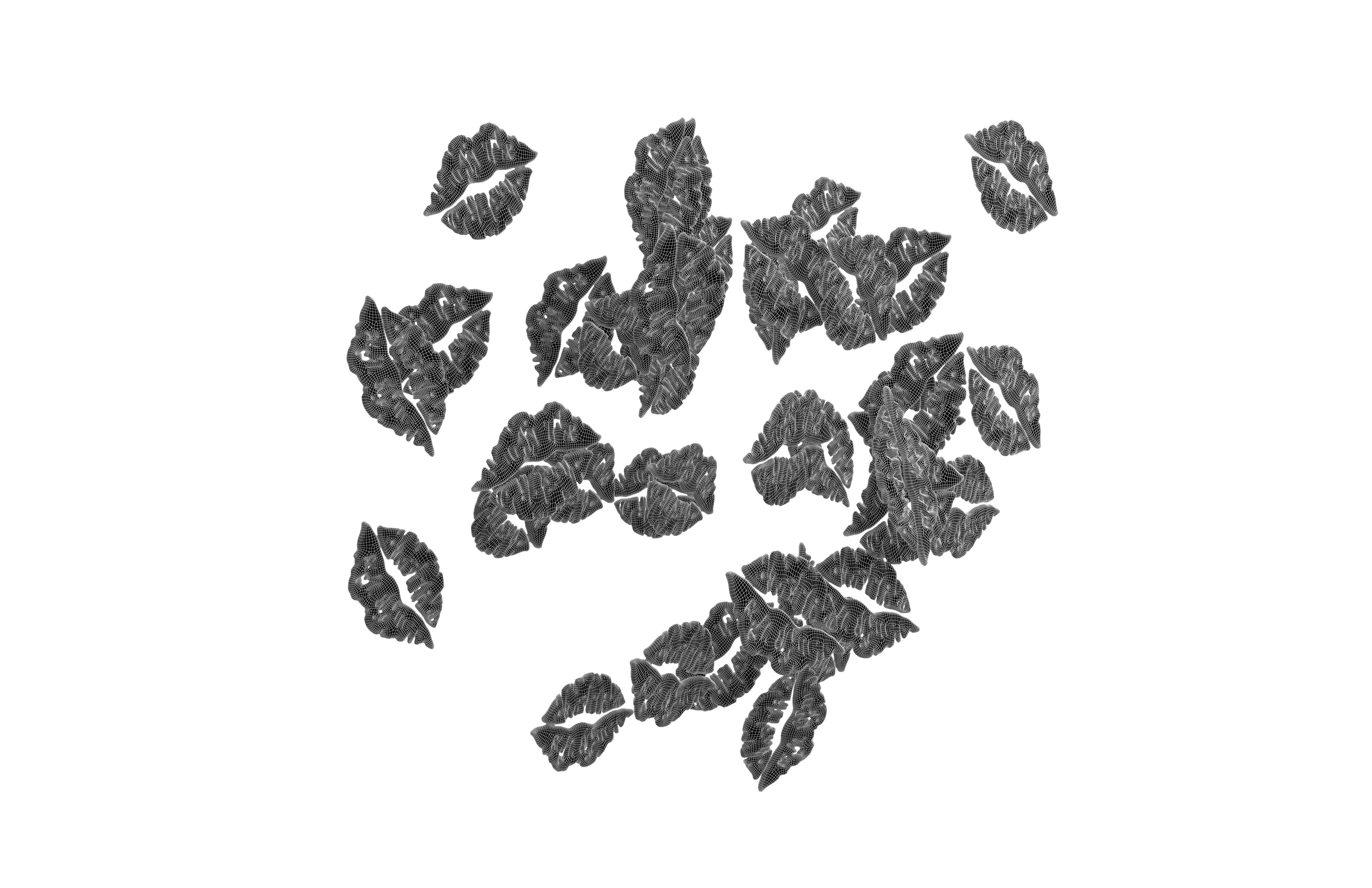 Many Kisses Mark v1 004 3D model_5