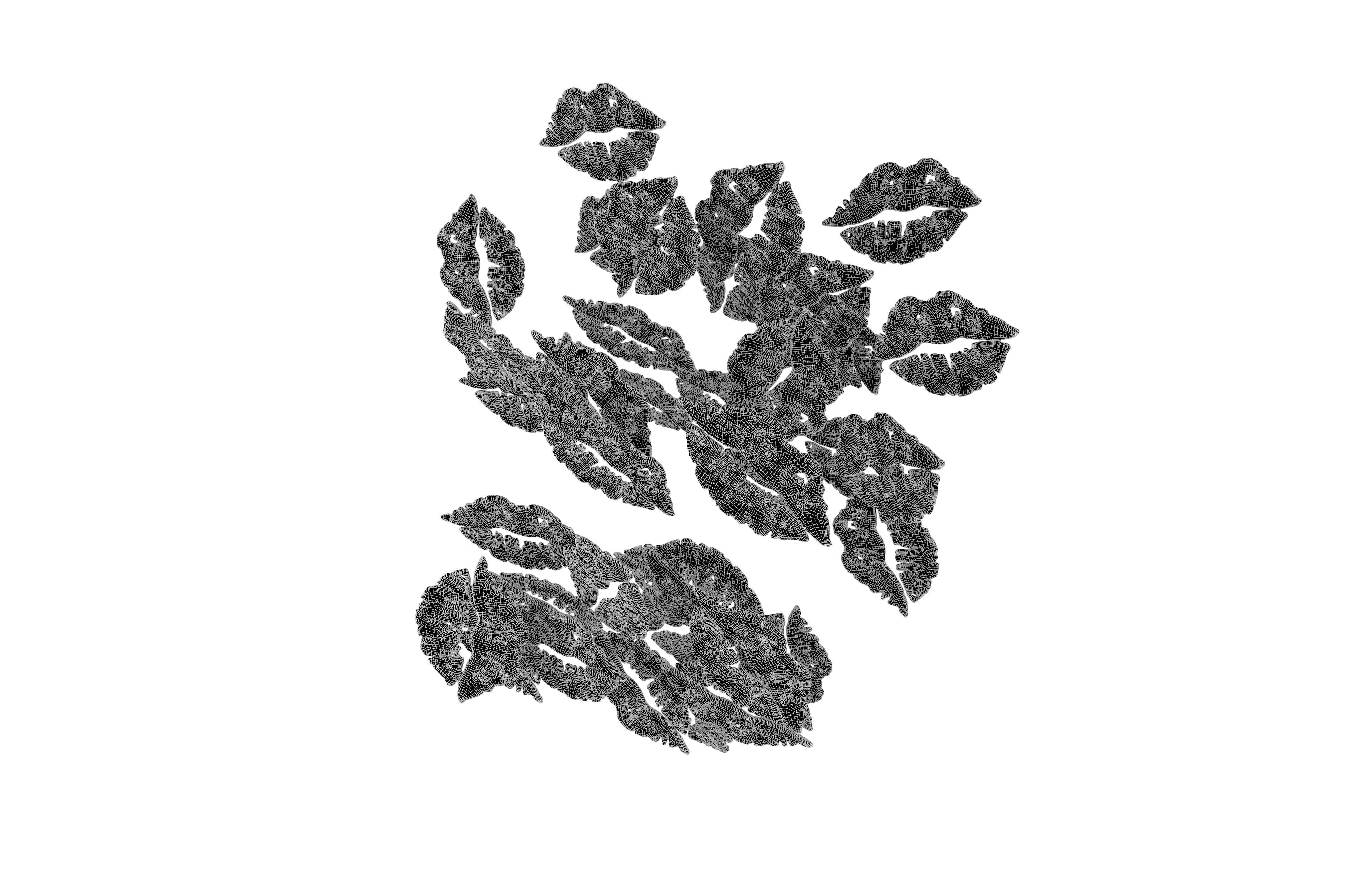 Many Kisses Mark v1 016 3D model_4