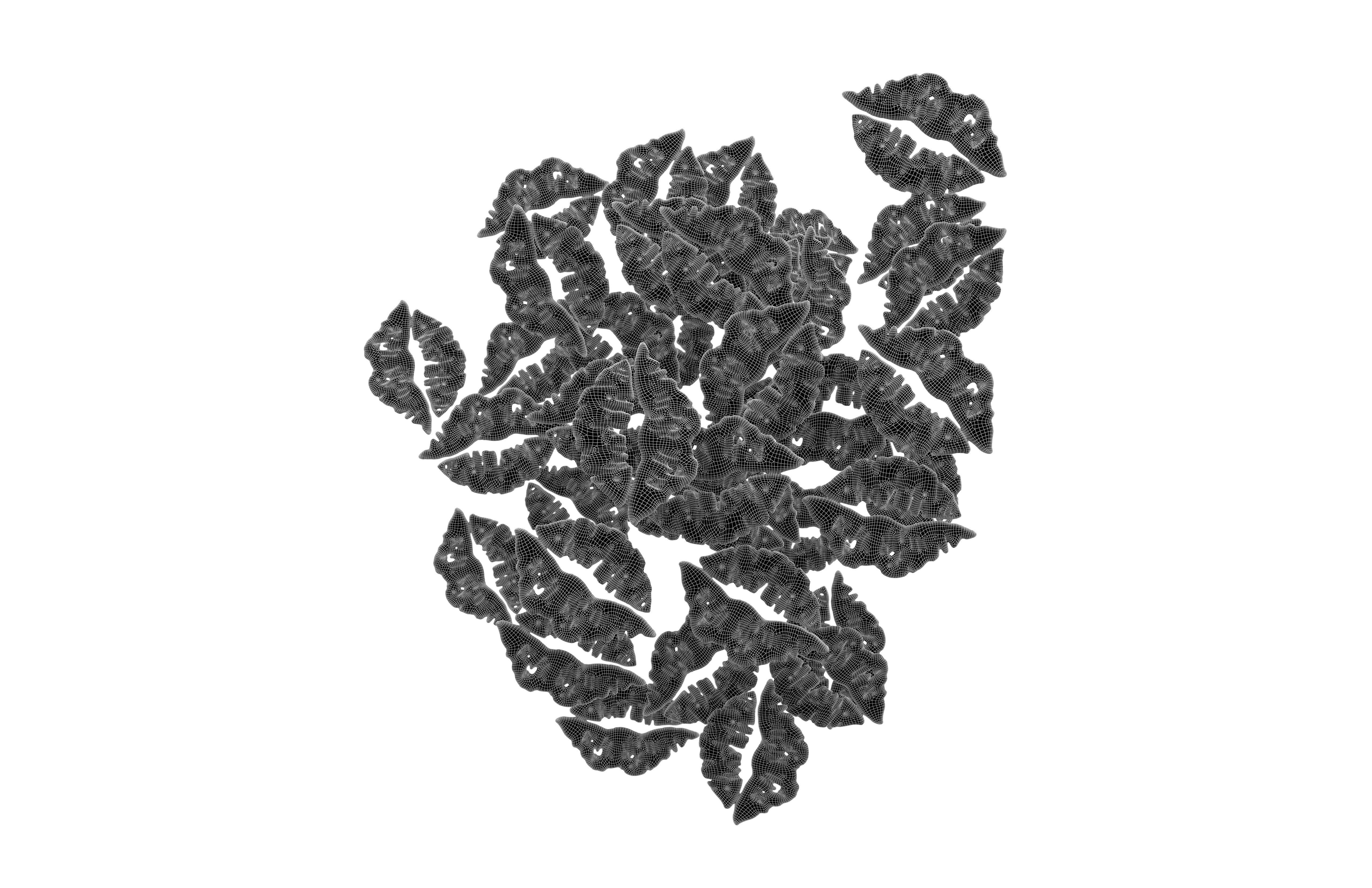 Many Kisses Mark v1 017 3D model_7