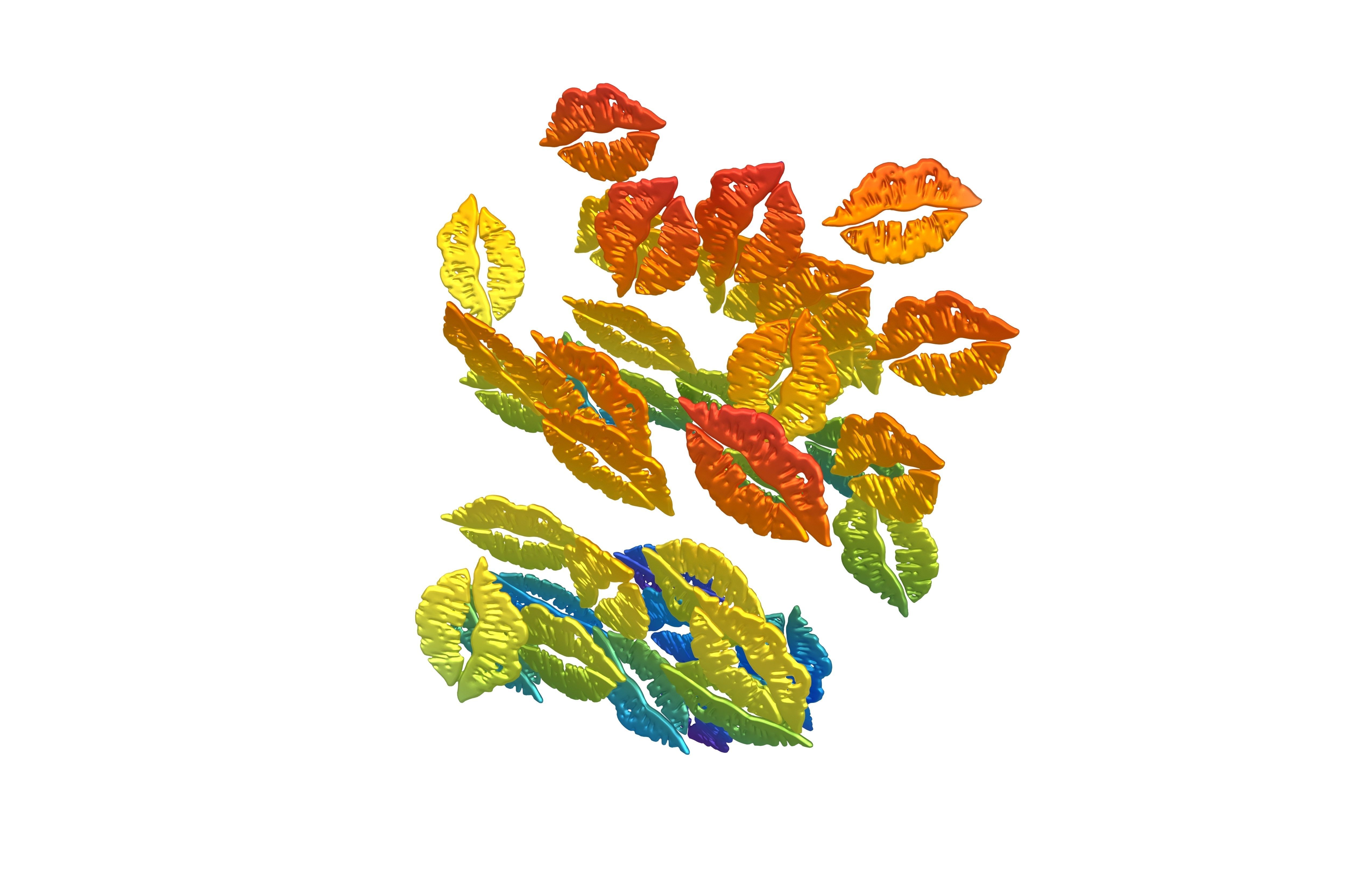 Many Kisses Mark v1 017 3D model_2