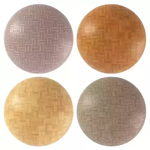 Parquet - Laminate - Wooden floor 4 in 1