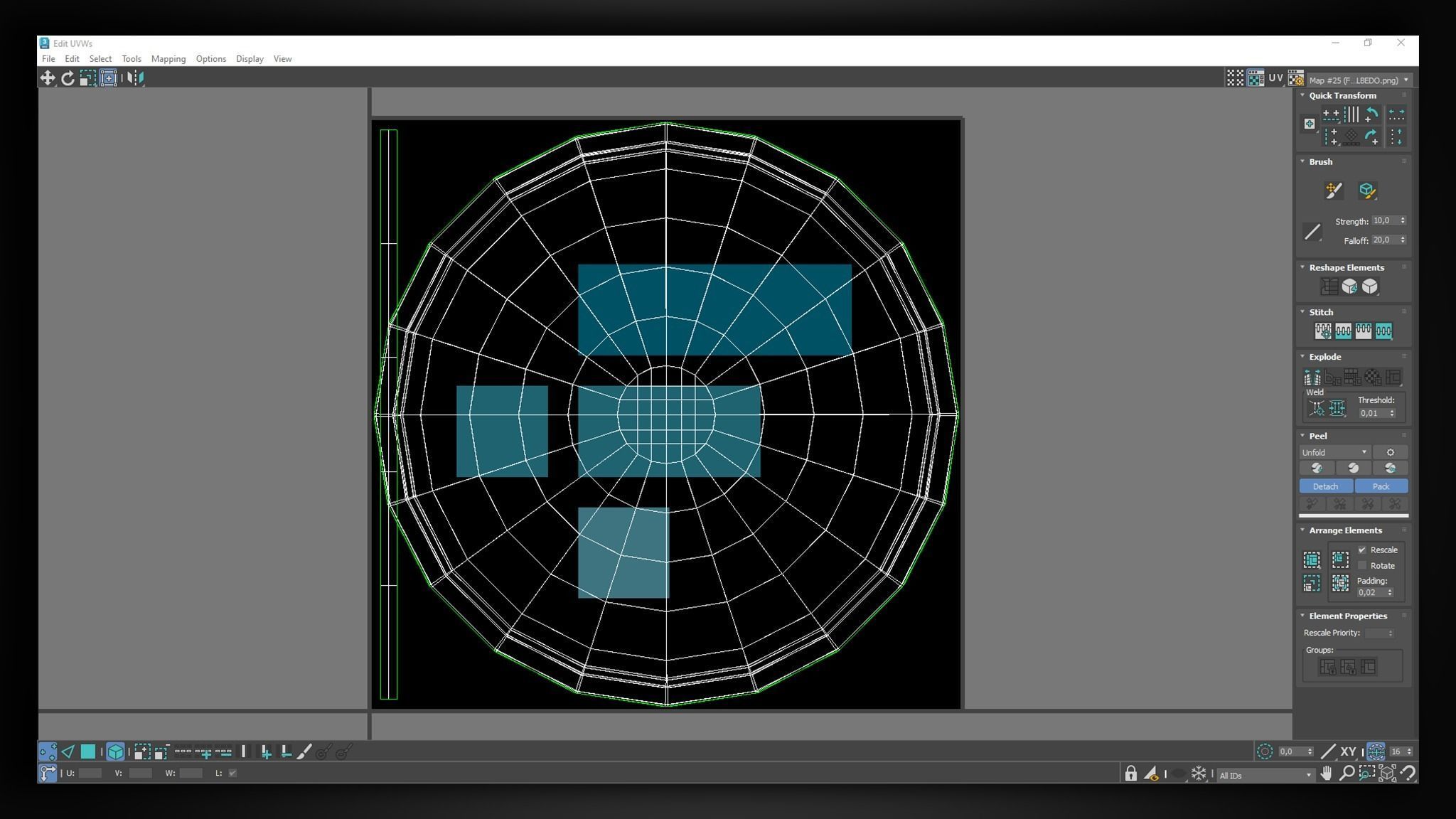 FTT Token 3D model_8
