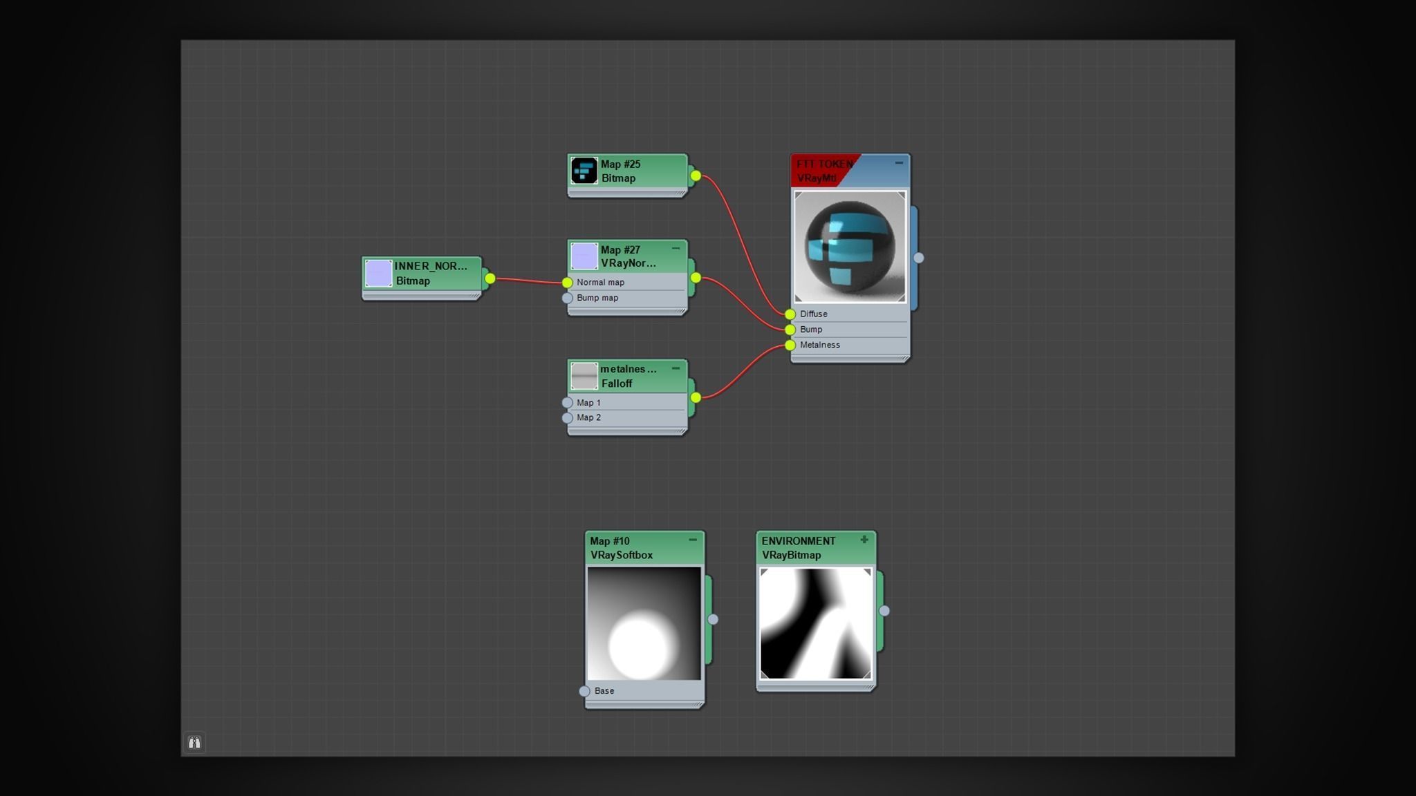 FTT Token 3D model_7