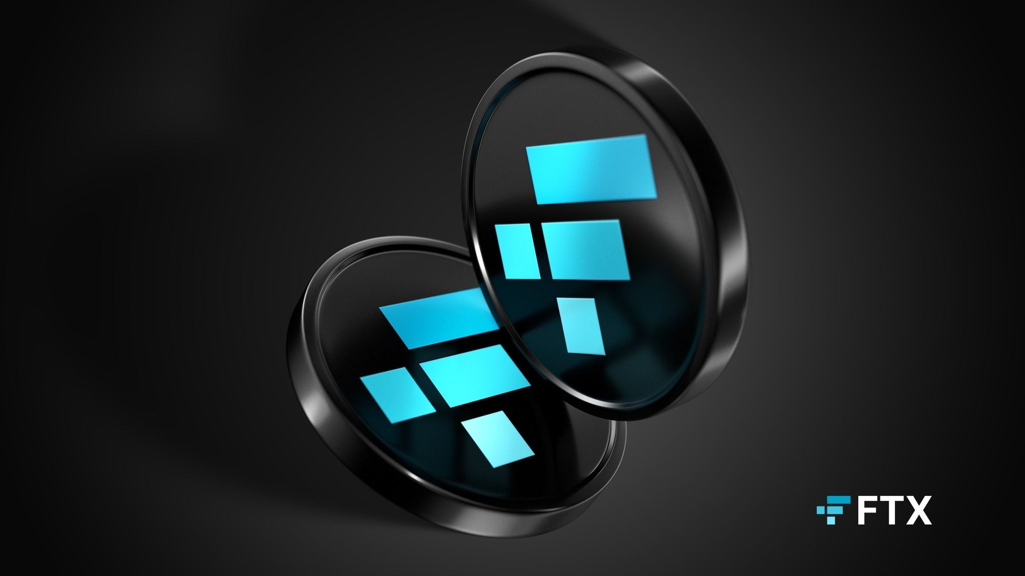 FTT Token 3D model_1