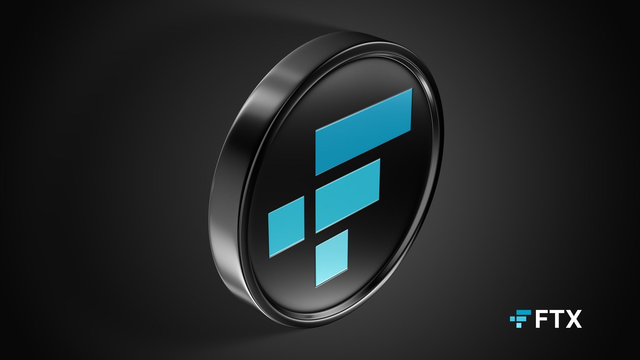 FTT Token 3D model_4