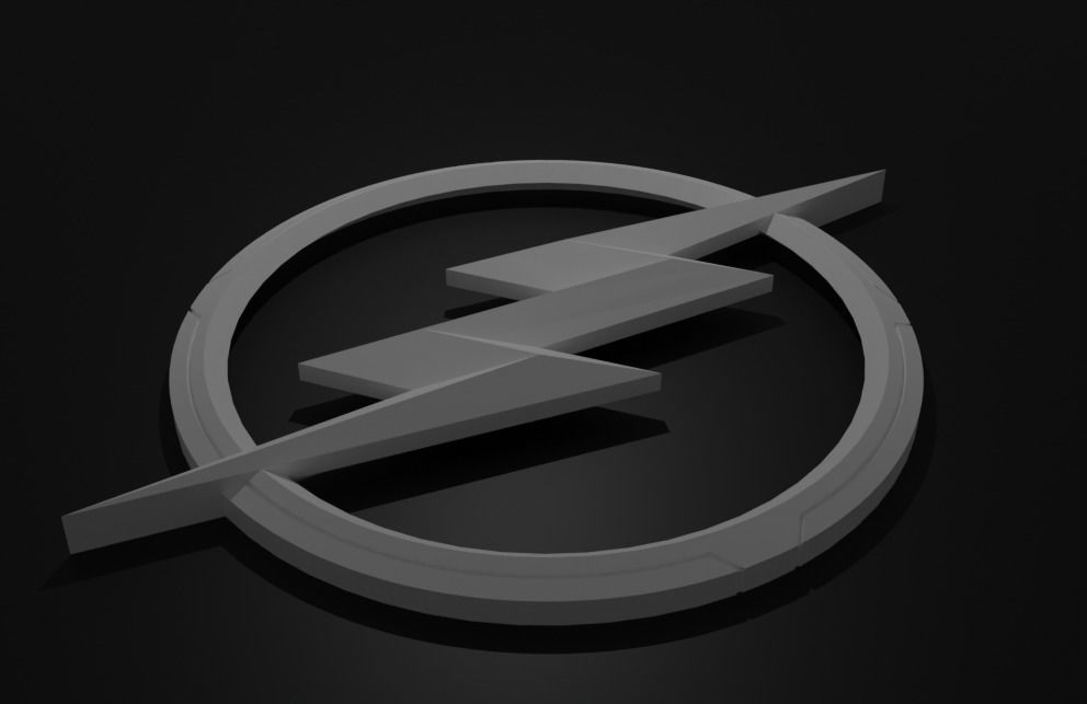 The Flash  Emblem Season 8 3D print model_3