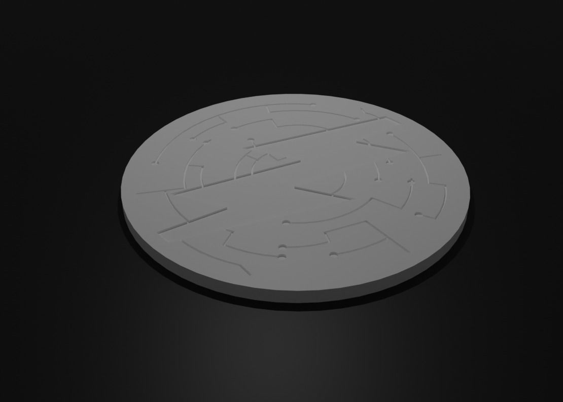 The Flash  Emblem Season 8 3D print model_5