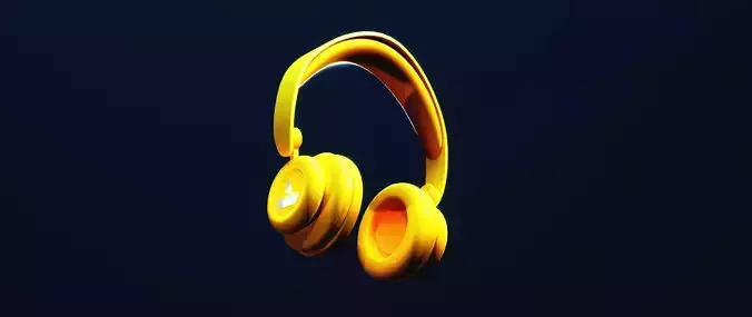 Production Ready Headset Free low-poly 3D model