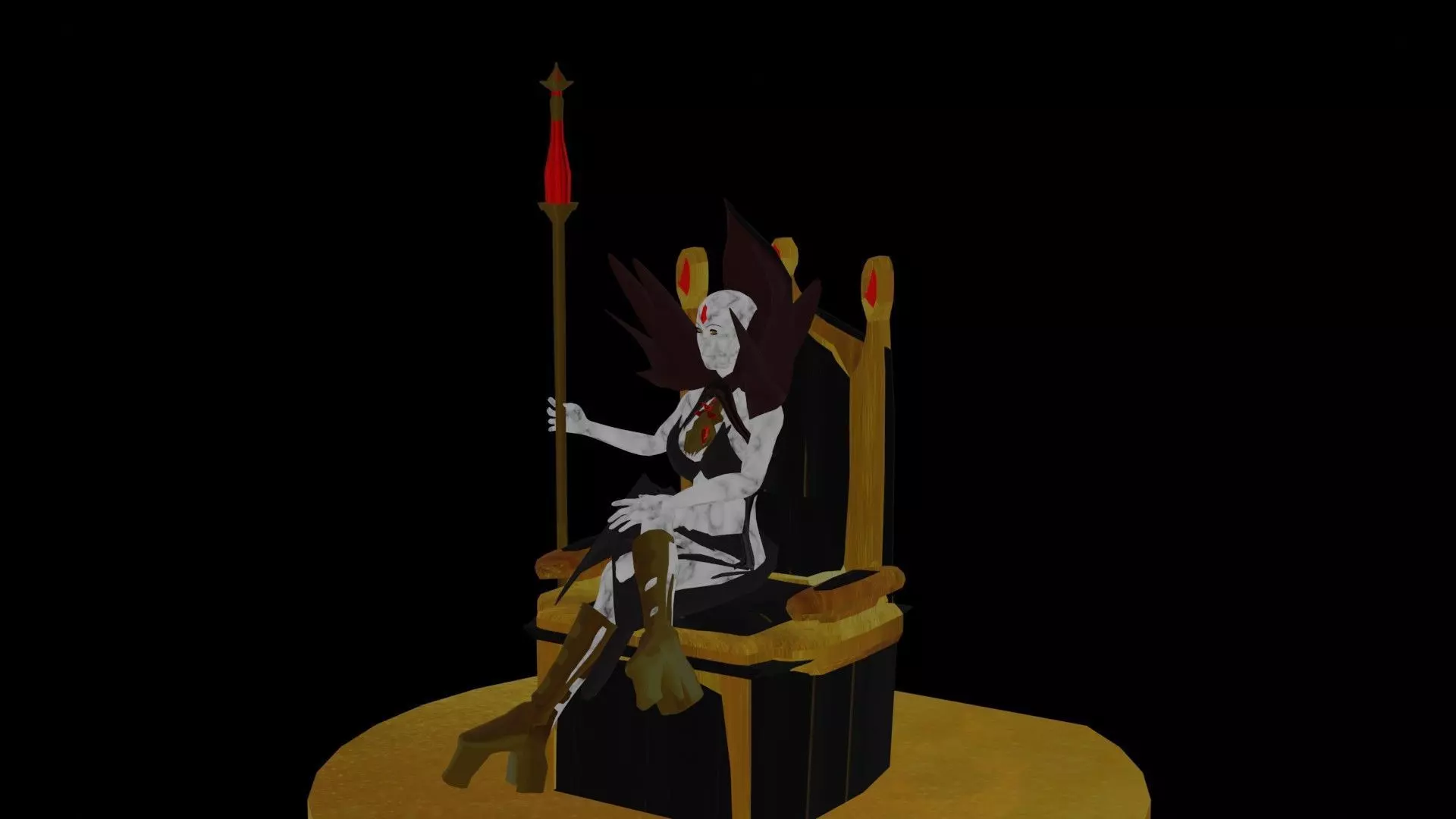 Doom Queen 3D model_0