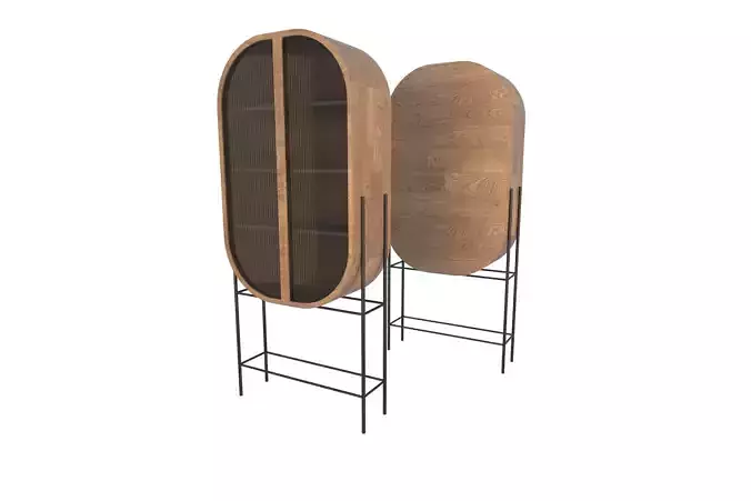 Bar Unit 3D model for interior