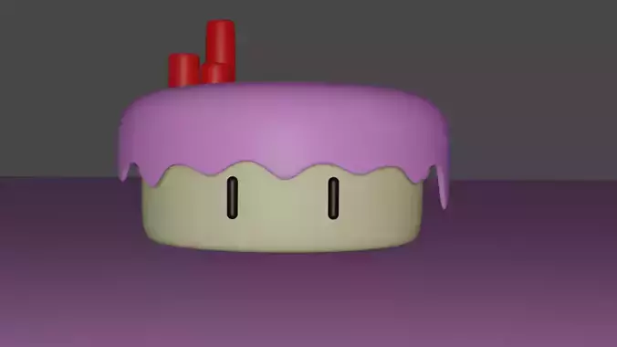 cake have eye 3D model