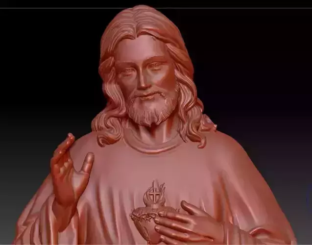 MODEL OF JESUS 3D print model