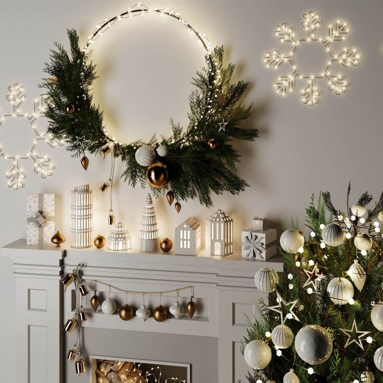 Christmas decoration 3D model_3