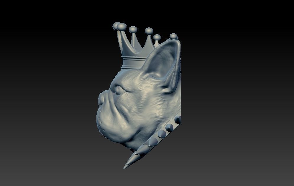 American Bully Dog 3D print model_1