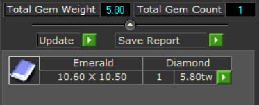 emerald sapphier ring man  3D print model_4