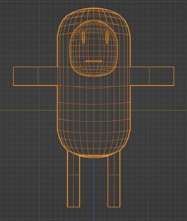 VRChat Pink Man 3D Model Avatar Low-poly 3D model_6