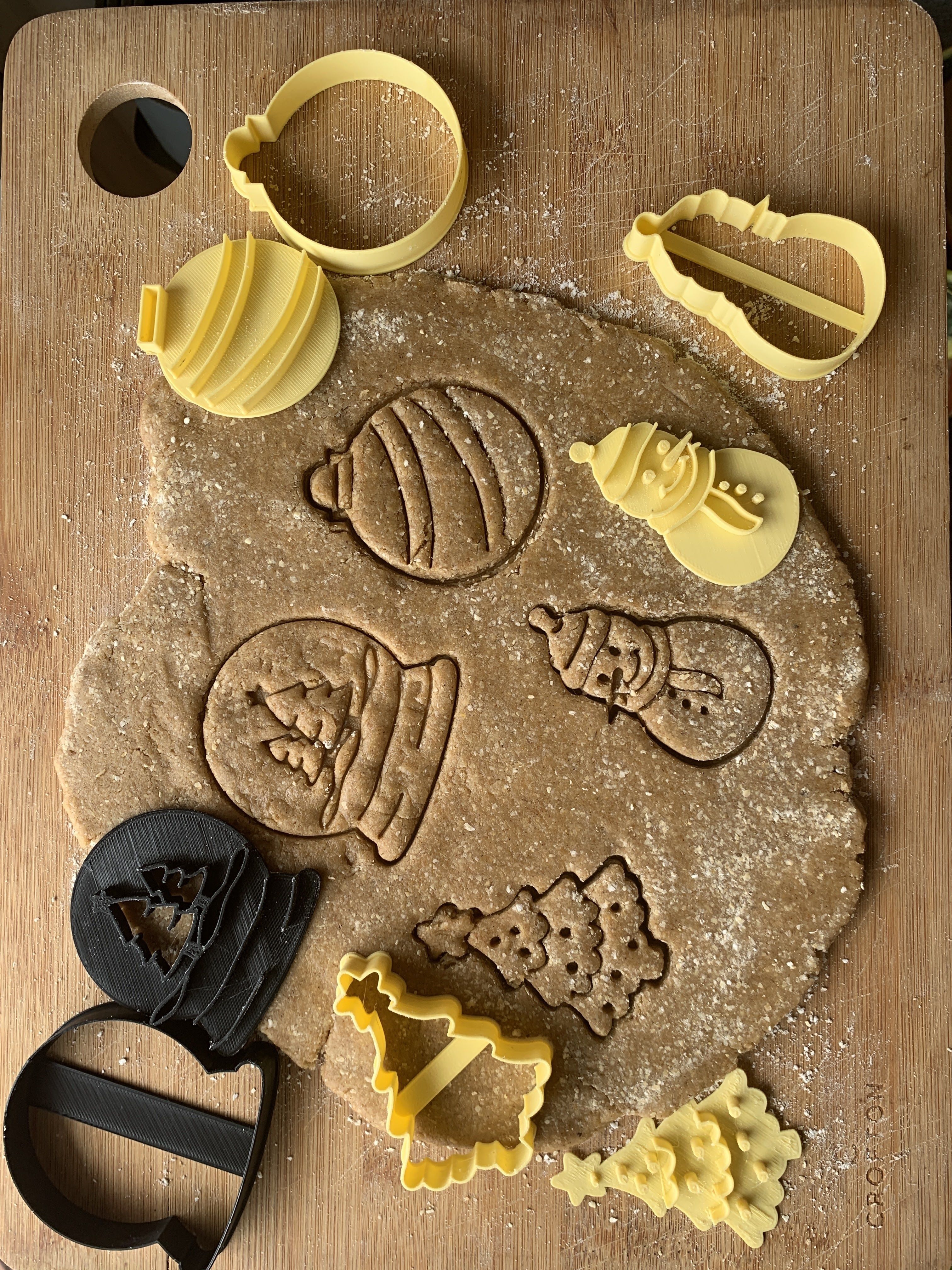 Christmas Cookie Cutter set 3D print model_1