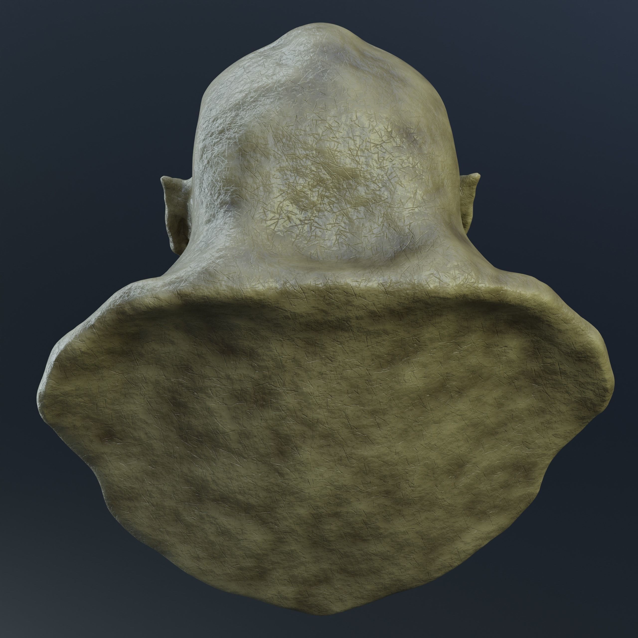 Cave troll sculpt in blender 3D model_5