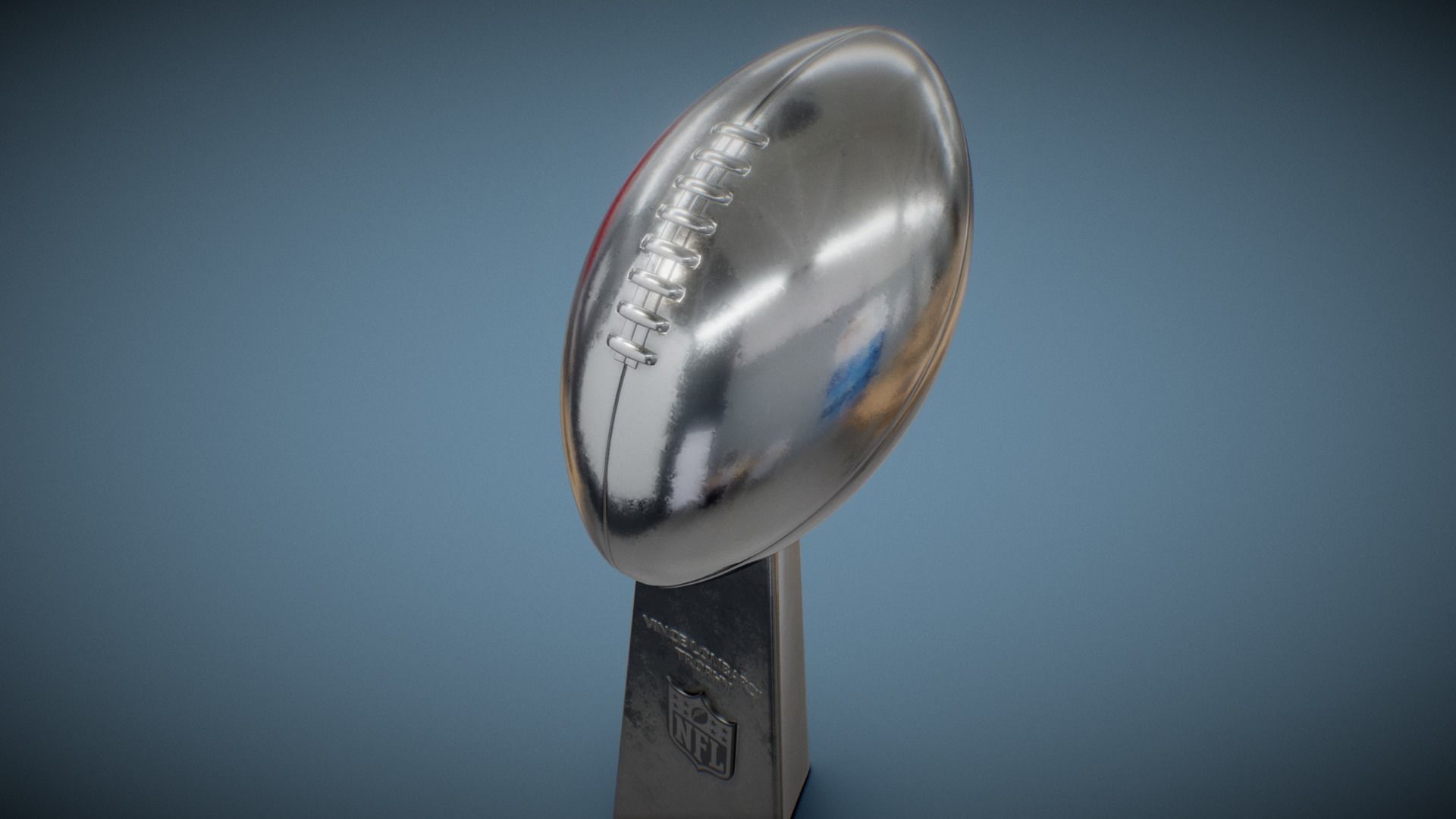 Photo : Tom Brady avec le trophée Vince Lombardi après la victoire des