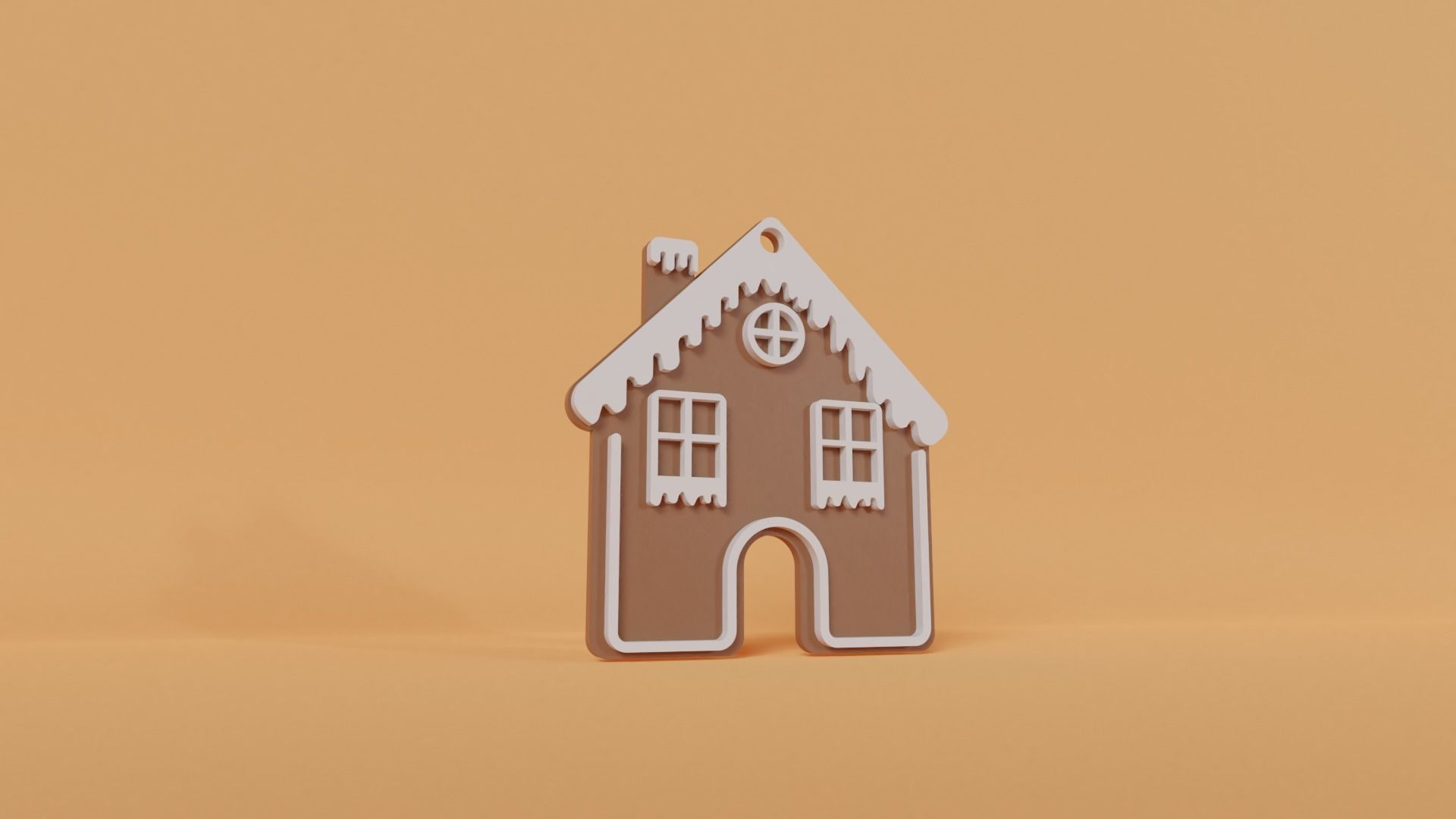 Gingebread Keychains 3D print model_1