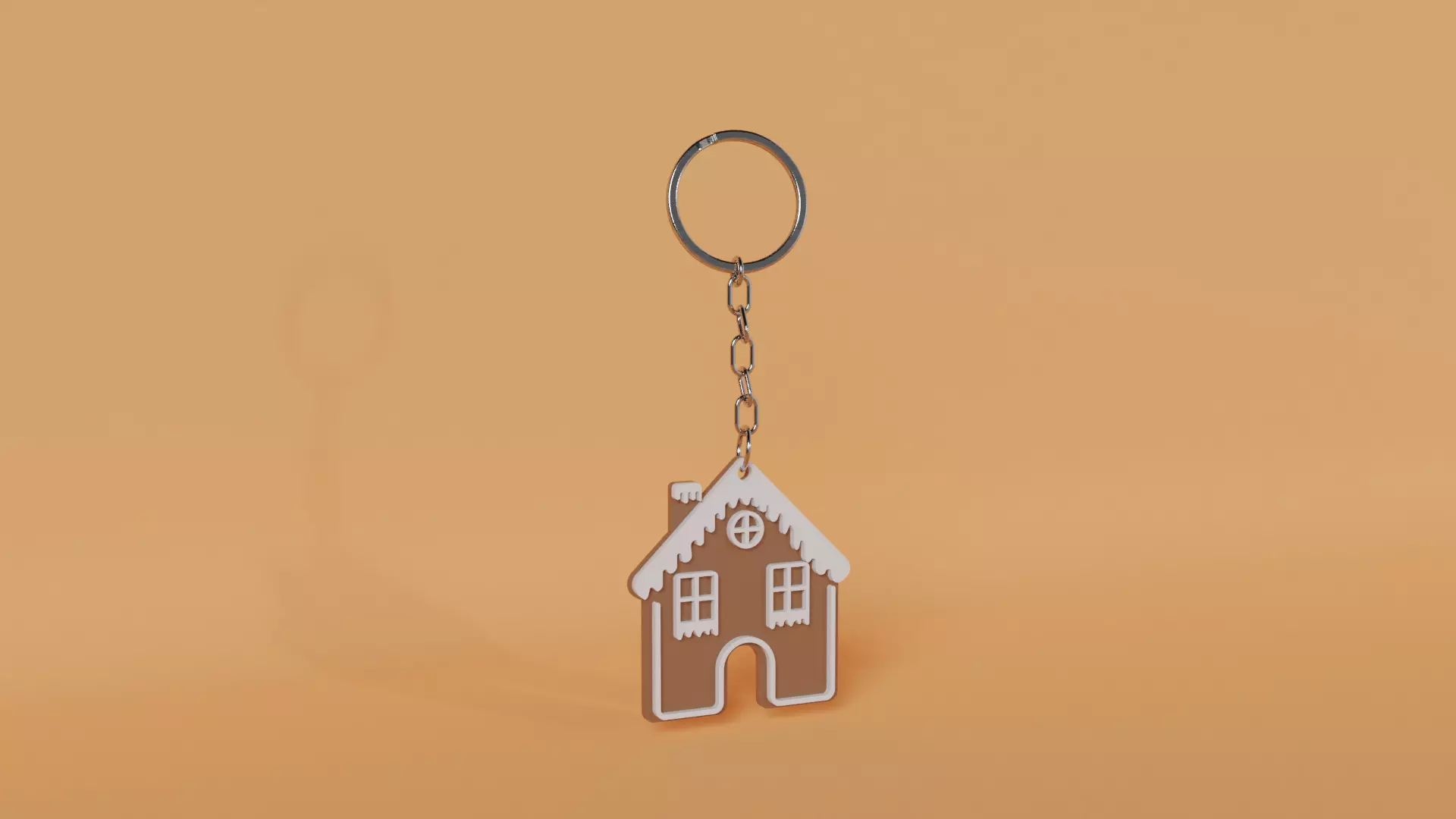 Gingebread Keychains 3D print model_0